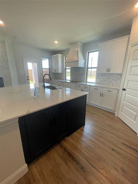 Furnished interior view inside a new home in Mercer Meadows, Royse City (Image 4). Furnished interior view inside a new home in Mercer Meadows, Royse City (Image 4).