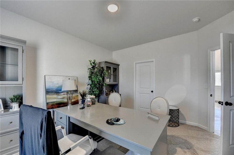 Furnished interior view inside a new home in , Auburn (Image 47).