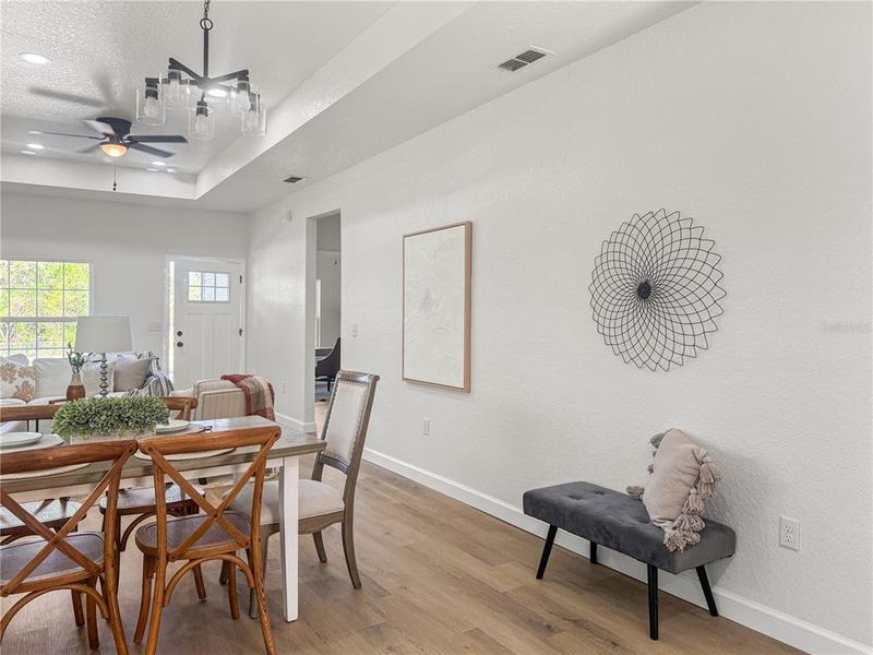 Furnished interior view inside a new home in , Alachua (Image 5).