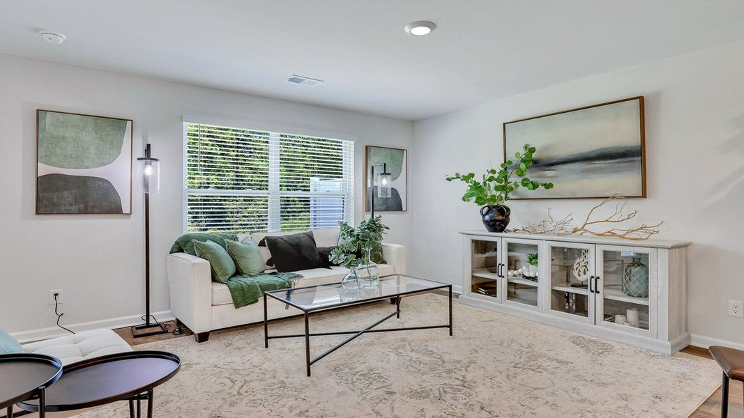 Representative furnished interior of a home built from the Pearson TH by D.R. Horton in The Pines at New Hampstead, Savannah (Image 7).
