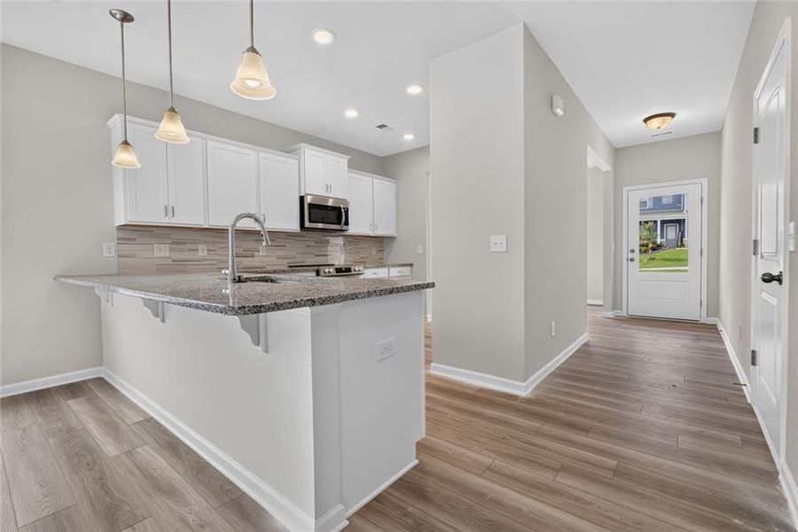 Furnished interior view inside a new home in Sycamore Crest, Calhoun (Image 3).