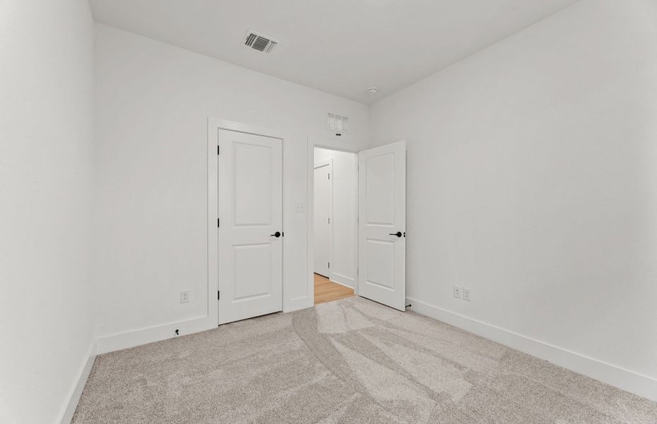 Spacious, unfurnished interior of a new home in Saddleback at Santa Rita Ranch, Liberty Hill (Image 21). Spacious, unfurnished interior of a new home in Saddleback at Santa Rita Ranch, Liberty Hill (Image 21).