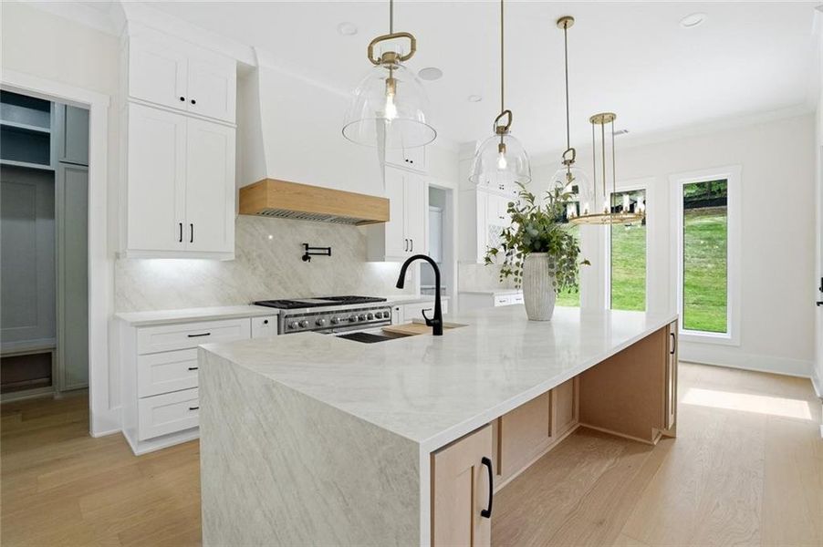Furnished interior view inside a new home in , Dacula (Image 6).