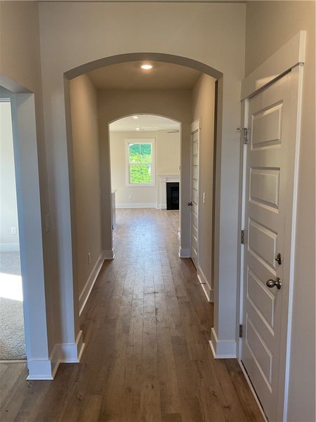 Entry way from front door