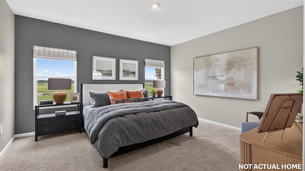 Furnished interior view inside a new home in Sawmill Branch, Palm Coast (Image 19).