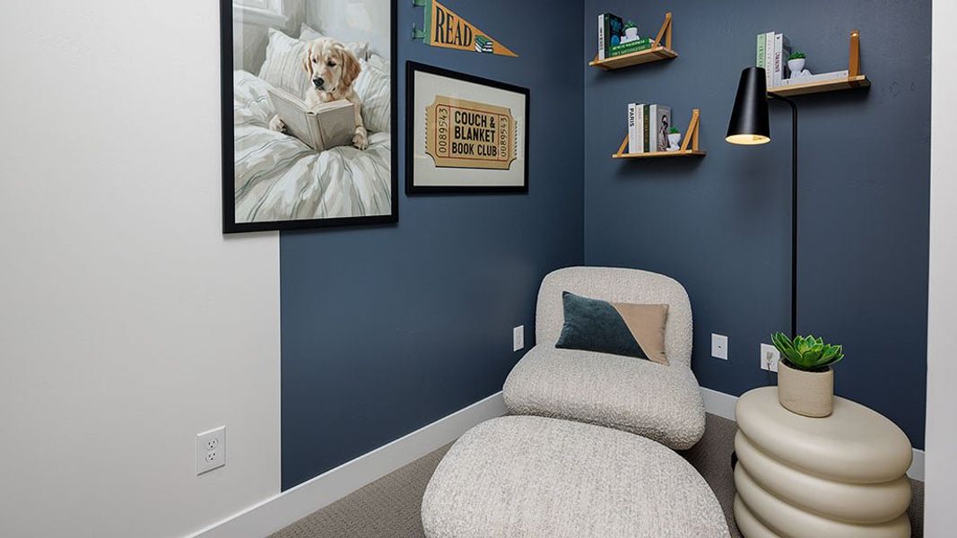 Representative furnished interior of a home built from the Victory by Taylor Morrison in Saddleback, Peoria (Image 15).