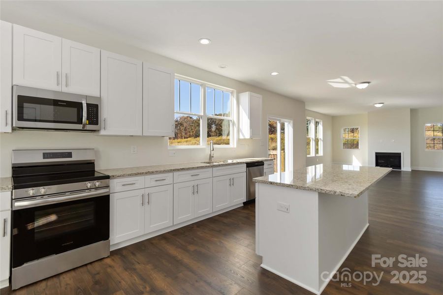 Furnished interior view inside a new home in , Monroe (Image 7).