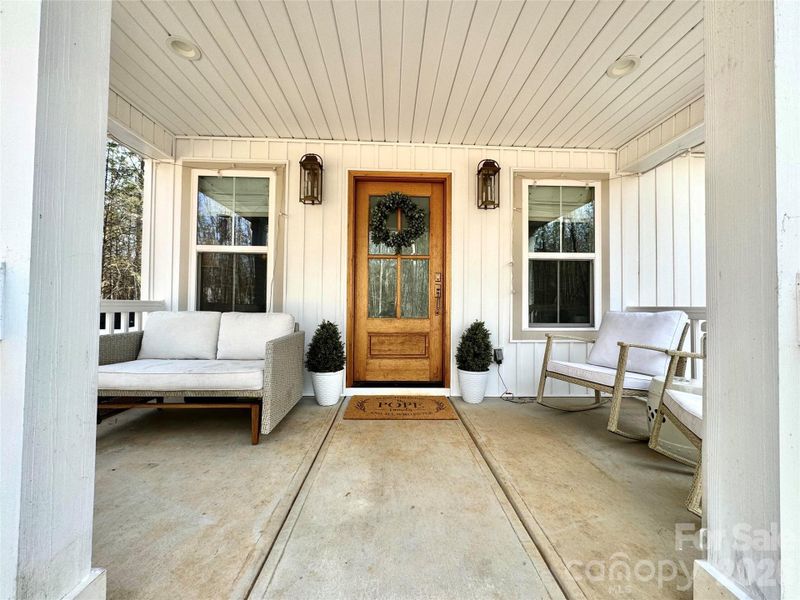 Exterior details and patio area of a home in , York (Image 2). Exterior details and patio area of a home in , York (Image 2).