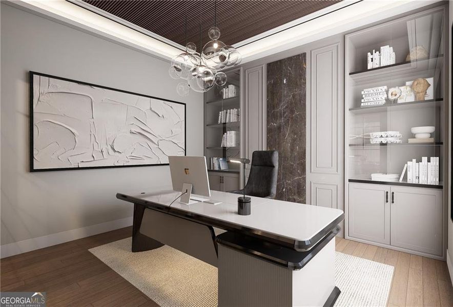 Furnished interior view inside a new home in , Fairburn (Image 32). Furnished interior view inside a new home in , Fairburn (Image 32).