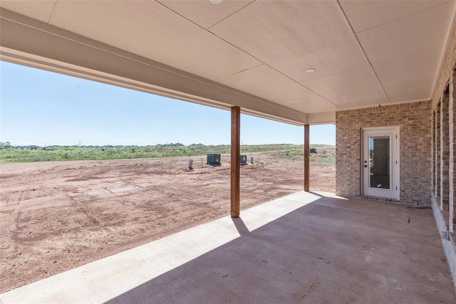 Exterior details and patio area of a home in , Abilene (Image 25).