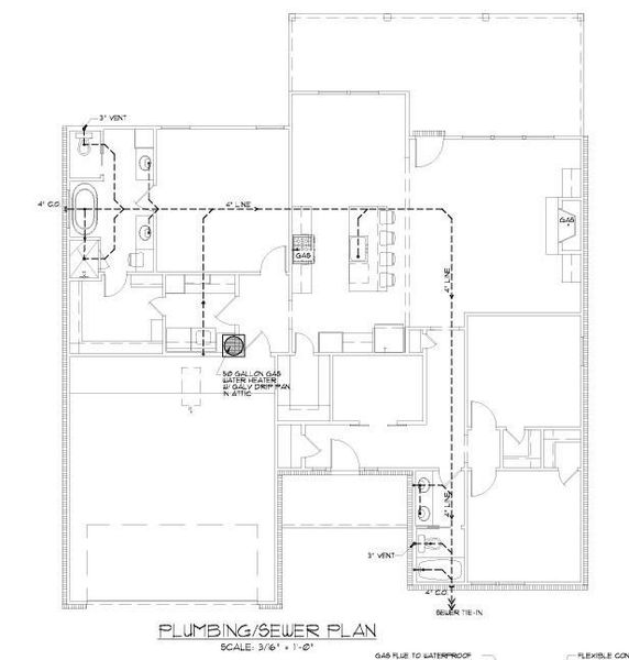 2D floor plan layout of this home in , Venus, TX (Image 3).