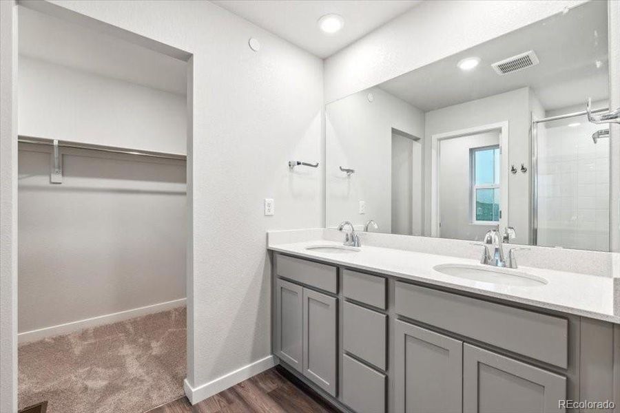 Furnished interior view inside a new home in Legato, Commerce City (Image 4).