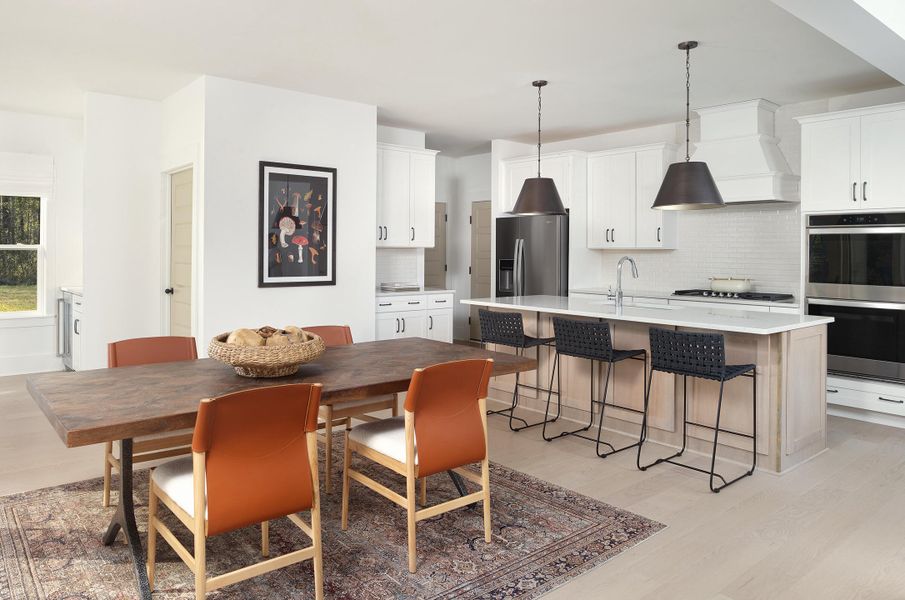 Furnished interior view inside a new home in , Summerville (Image 5).