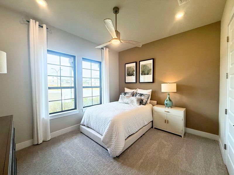 Furnished interior view inside a new home in Crescent Bluff, Georgetown (Image 24).