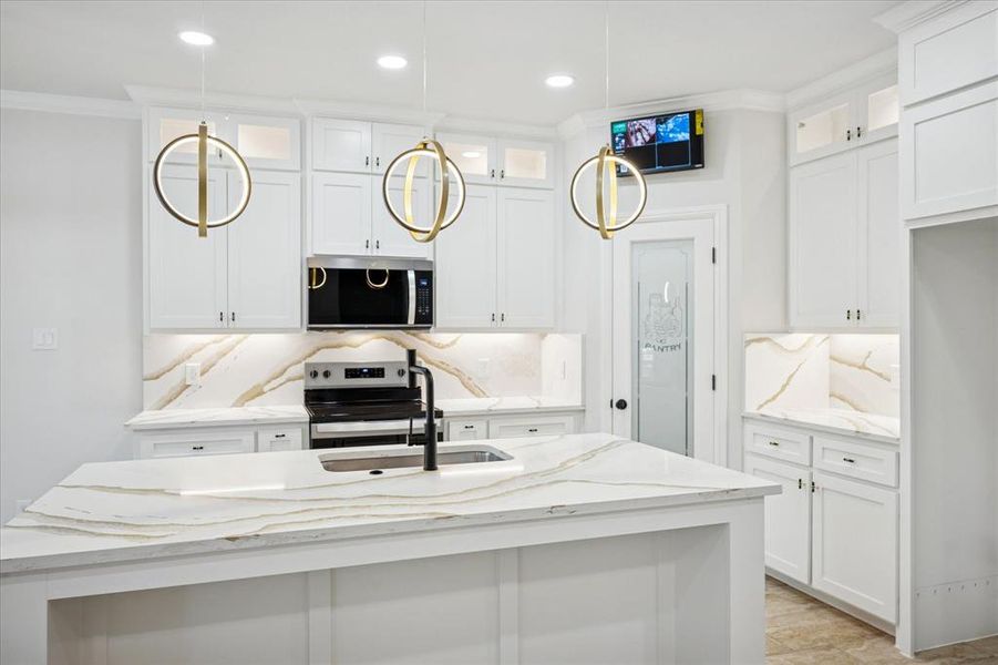Furnished interior view inside a new home in , Trinidad (Image 12).