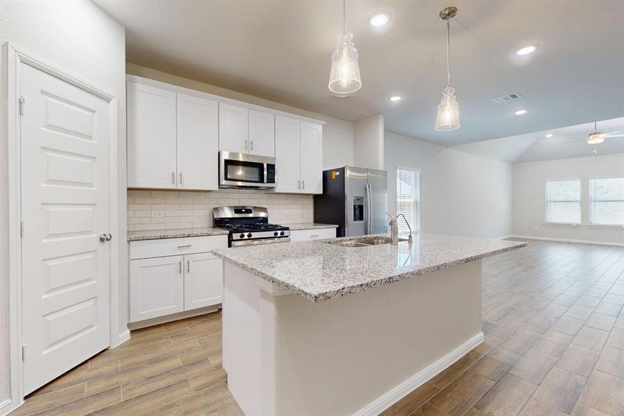 Furnished interior view inside a new home in ValleyBrooke, Mesquite (Image 12). Furnished interior view inside a new home in ValleyBrooke, Mesquite (Image 12).