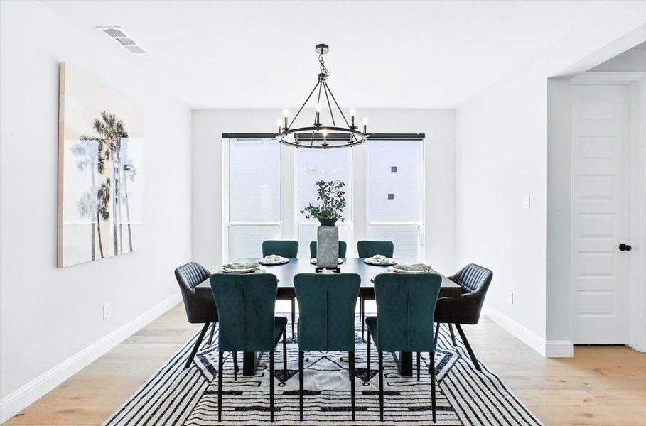 Furnished interior view inside a new home in , Lewisville (Image 28). Furnished interior view inside a new home in , Lewisville (Image 28).