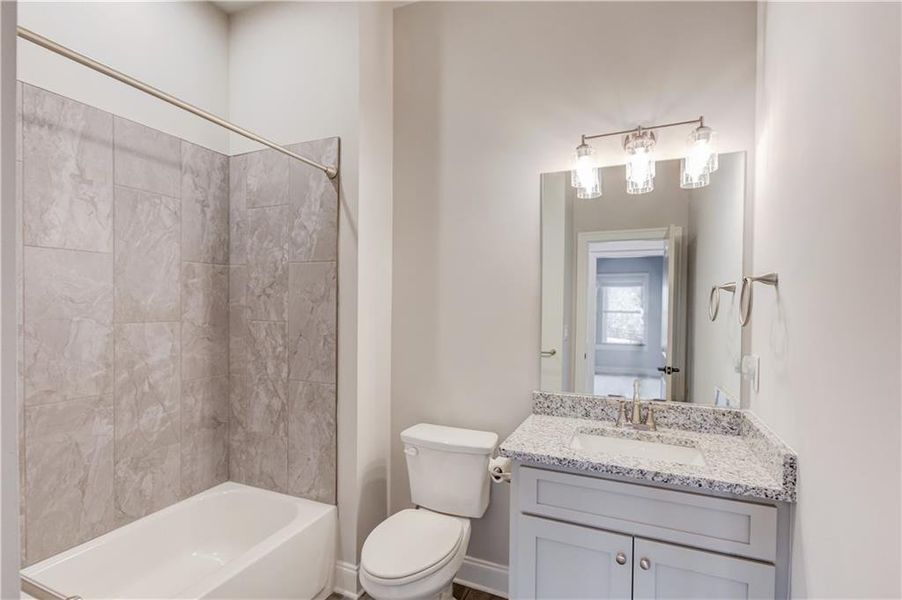 Furnished interior view inside a new home in , Gainesville (Image 39).