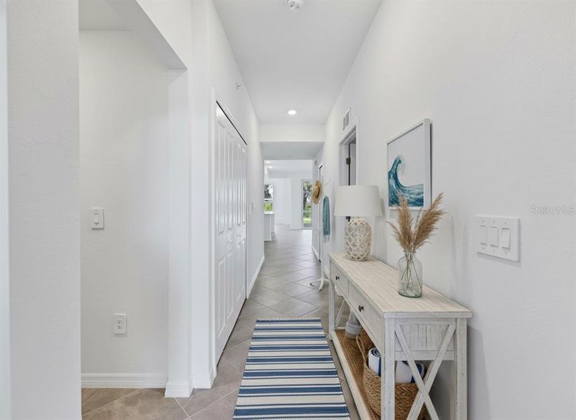 Furnished interior view inside a new home in , Venice (Image 15). Furnished interior view inside a new home in , Venice (Image 15).