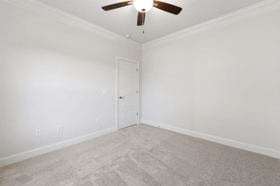Representative unfurnished interior of a home built from the Cosmopolitan by Keystone Homes NC in Weybridge, Burlington (Image 94). Representative unfurnished interior of a home built from the Cosmopolitan by Keystone Homes NC in Weybridge, Burlington (Image 94).