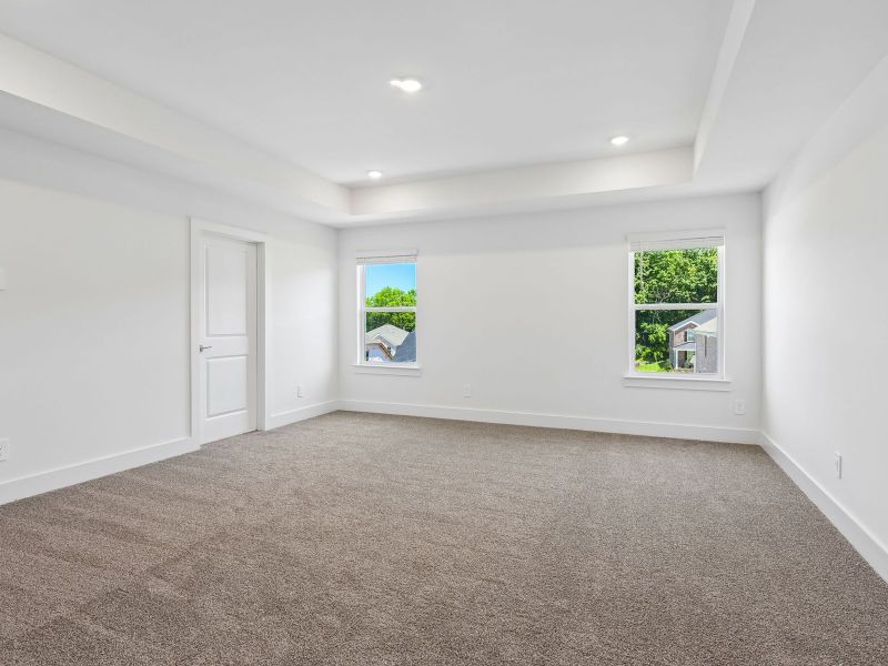 Spacious, unfurnished interior of a new home in Station Hill - Estate Series, Franklin (Image 23). Spacious, unfurnished interior of a new home in Station Hill - Estate Series, Franklin (Image 23).