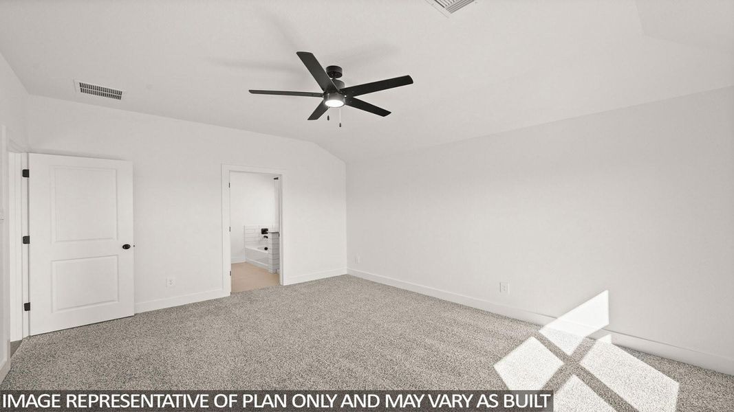 Spacious, unfurnished interior of a new home in Newport Pointe, Crosby (Image 14).