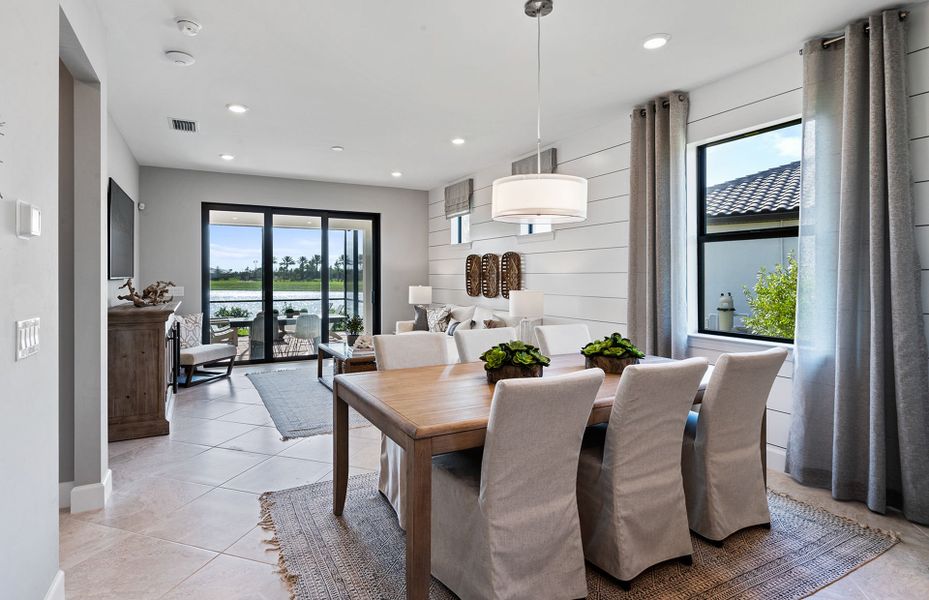 Furnished interior view inside a new home in Del Webb Sunbridge, St. Cloud (Image 31). Furnished interior view inside a new home in Del Webb Sunbridge, St. Cloud (Image 31).