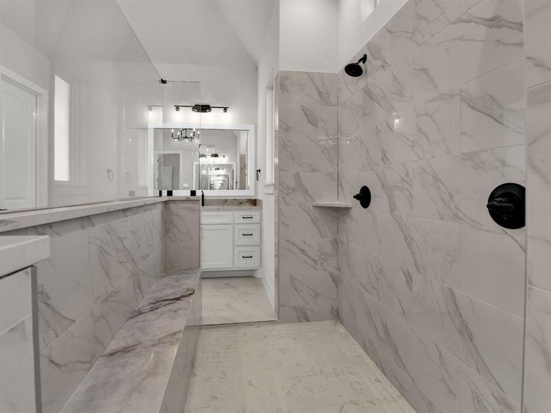 Furnished interior view inside a new home in , Weatherford (Image 8).