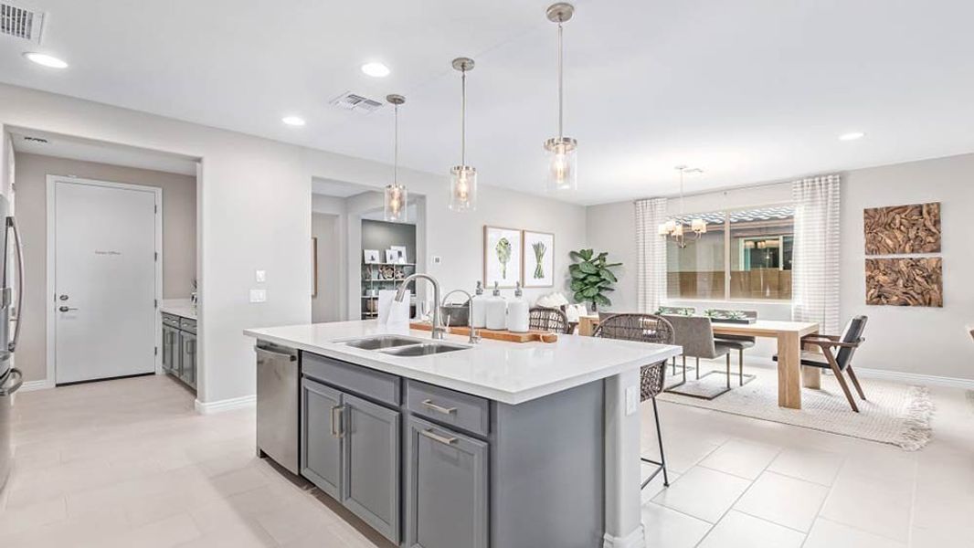 Representative furnished interior of a home built from the Sapphire by Taylor Morrison in Paradisi Encore Collection, Surprise (Image 15).