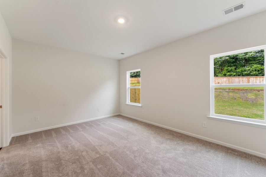 Spacious, unfurnished interior of a new home in Landmark Commons, Boiling Springs (Image 17). Spacious, unfurnished interior of a new home in Landmark Commons, Boiling Springs (Image 17).