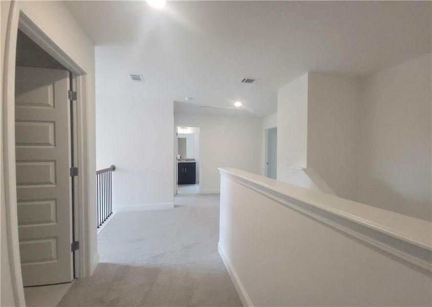 Spacious, unfurnished interior of a new home in Clark Farms, Flowery Branch (Image 15).