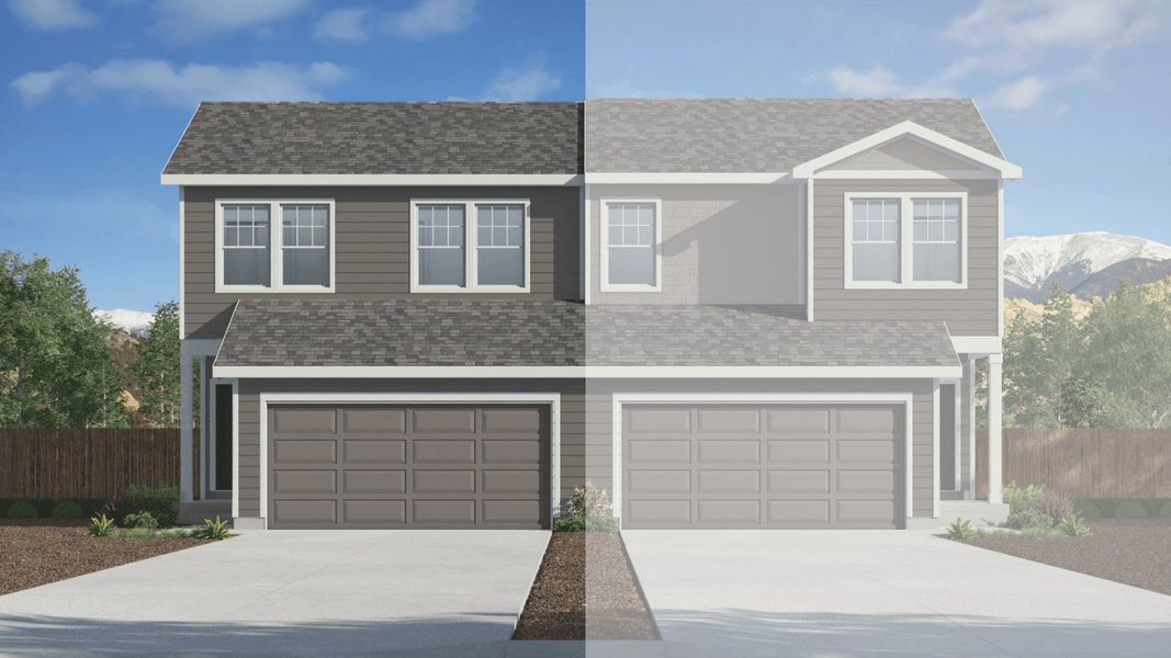 Front exterior of a home in the Ellston Park community, located in Colorado Springs, CO (Image 3). Front exterior of a home in the Ellston Park community, located in Colorado Springs, CO (Image 3).