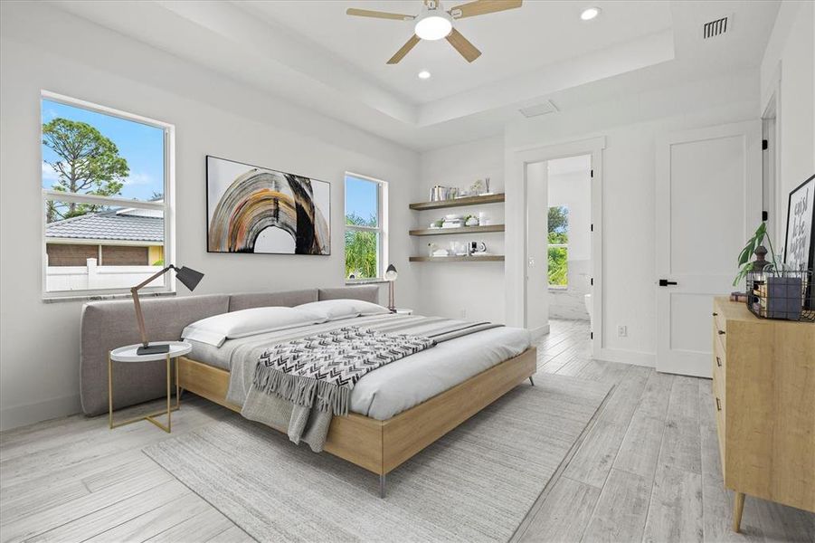 Furnished interior view inside a new home in , Englewood (Image 18).