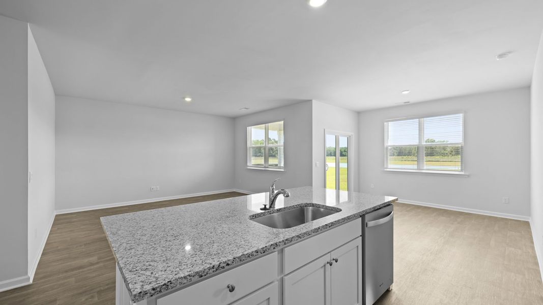 Representative furnished interior of a home built from the ARIA by D.R. Horton in The Ranch, Holly Hill (Image 5).