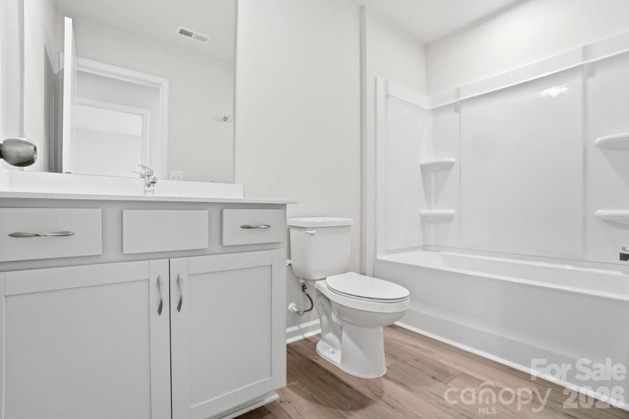 Furnished interior view inside a new home in Bailey Run, Charlotte (Image 7). Furnished interior view inside a new home in Bailey Run, Charlotte (Image 7).