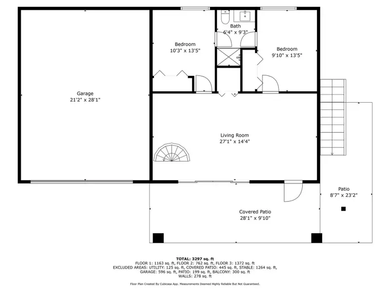 2D floor plan layout of this home in , Wellington, FL (Image 5).
