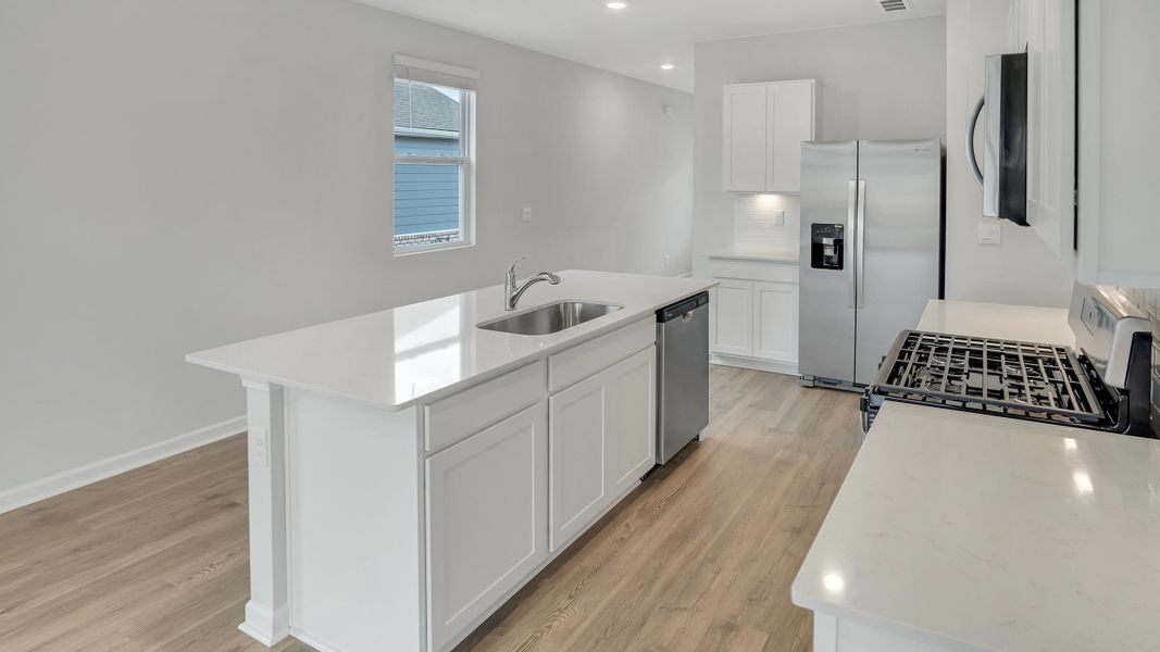 Furnished interior view inside a new home in River Landing, Murfreesboro (Image 10).