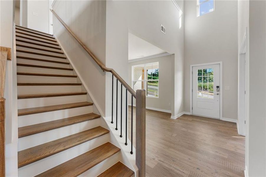 Spacious, unfurnished interior of a new home in The Estates at Gainesville Township, Gainesville (Image 12).
