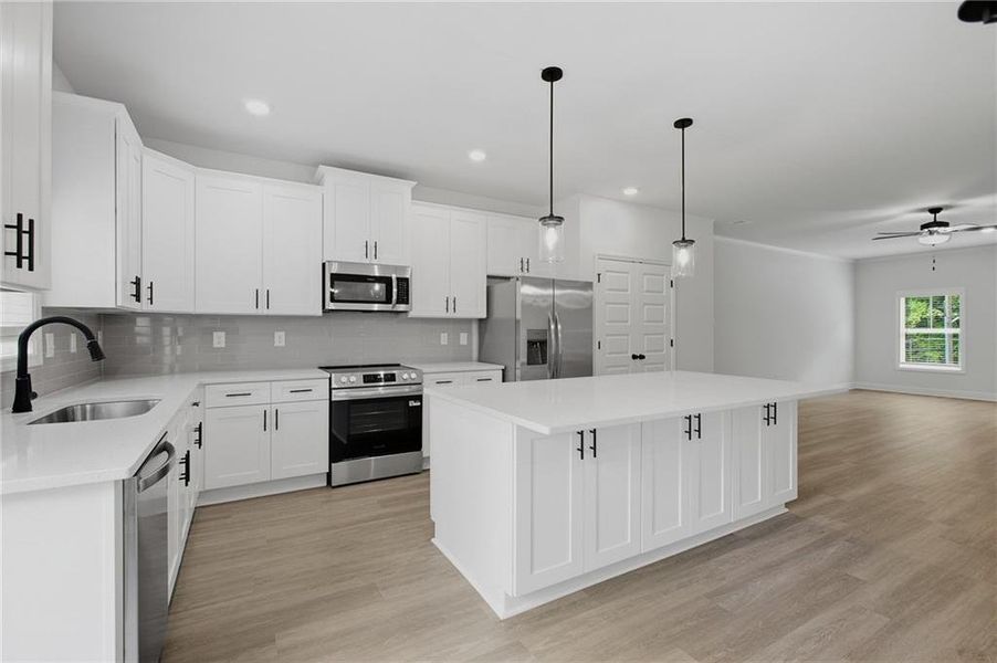 Furnished interior view inside a new home in , Mableton (Image 12).