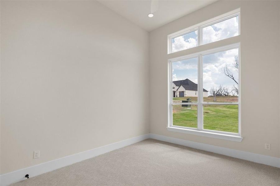 Spacious, unfurnished interior of a new home in Pecan Plantation, Granbury (Image 36). Spacious, unfurnished interior of a new home in Pecan Plantation, Granbury (Image 36).