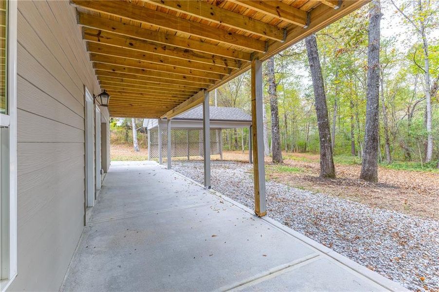 Exterior details and patio area of a home in , Lawrenceville (Image 21).