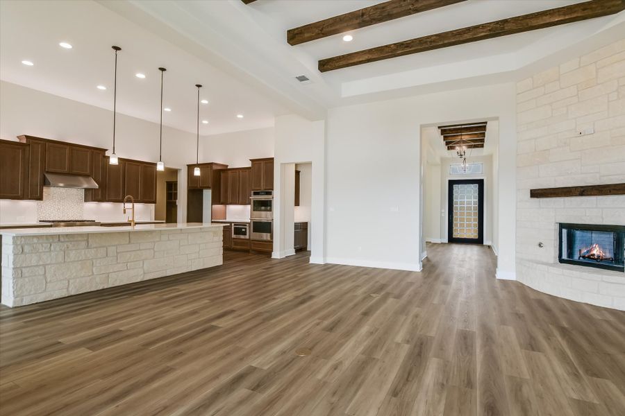 Image 240 representing the Avalon by Giddens Homes in Scofield Farms Estates, Georgetown, TX.