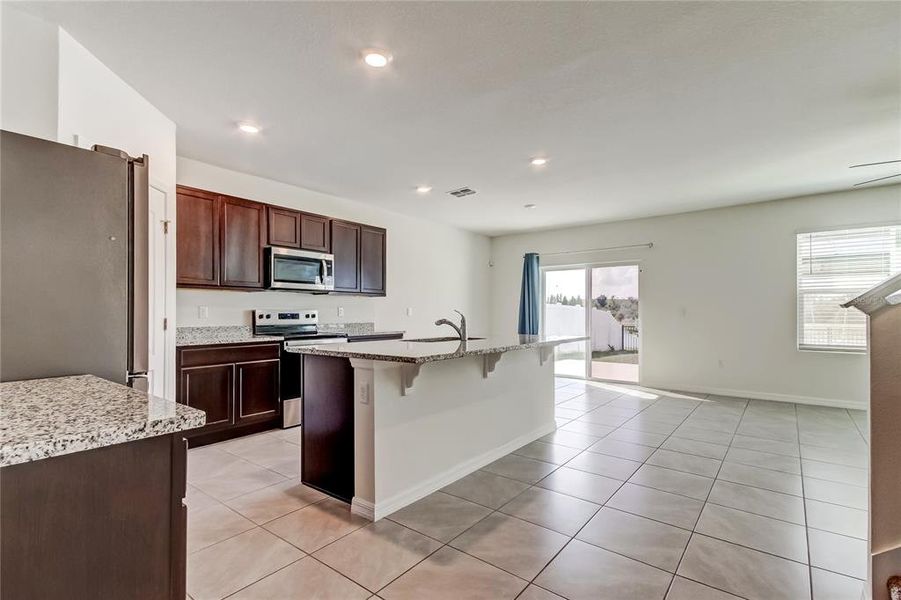 Furnished interior view inside a new home in Lakes at Laurel Highlands, Lakeland (Image 13).