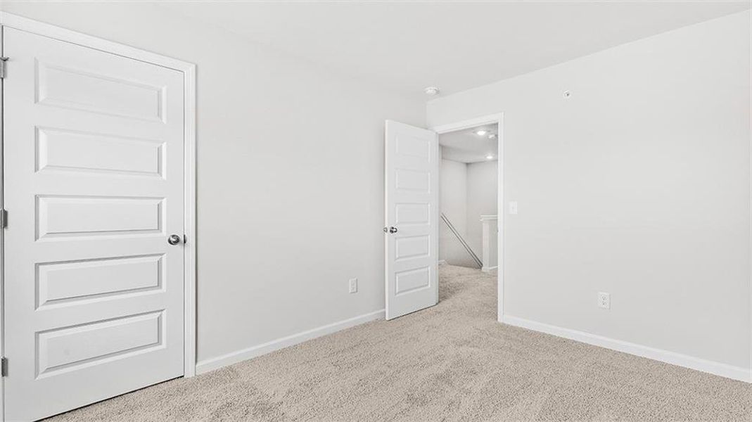 Spacious, unfurnished interior of a new home in Echo Glen, Stockbridge (Image 30). Spacious, unfurnished interior of a new home in Echo Glen, Stockbridge (Image 30).