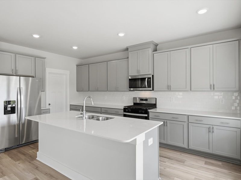 Furnished interior view inside a new home in Ashby Woods, Boiling Springs (Image 4).