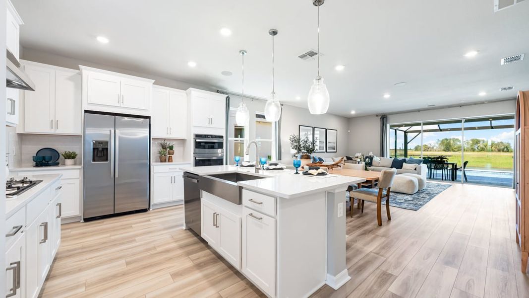 Furnished interior view inside a new home in Windward Preserve, Cocoa (Image 4).