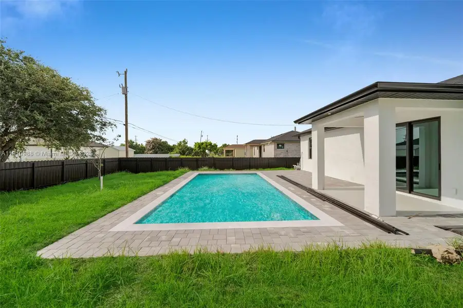 Exterior details and patio area of a home in , Cape Coral (Image 4). Exterior details and patio area of a home in , Cape Coral (Image 4).