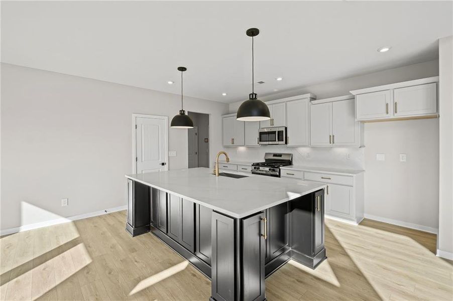 Furnished interior view inside a new home in Pickens Bluff, Hiram (Image 7).