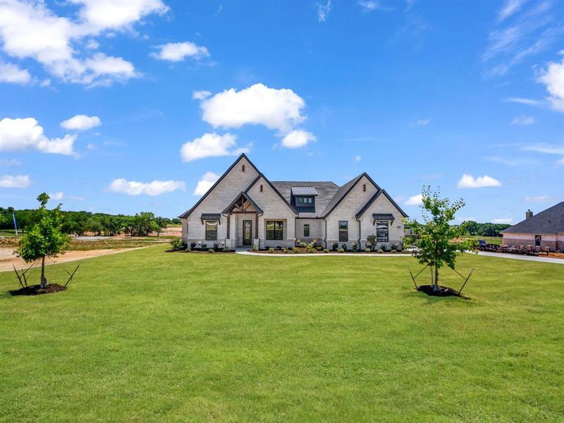 Front exterior of a new home in , Decatur, TX, highlighting curb appeal (Image 25).