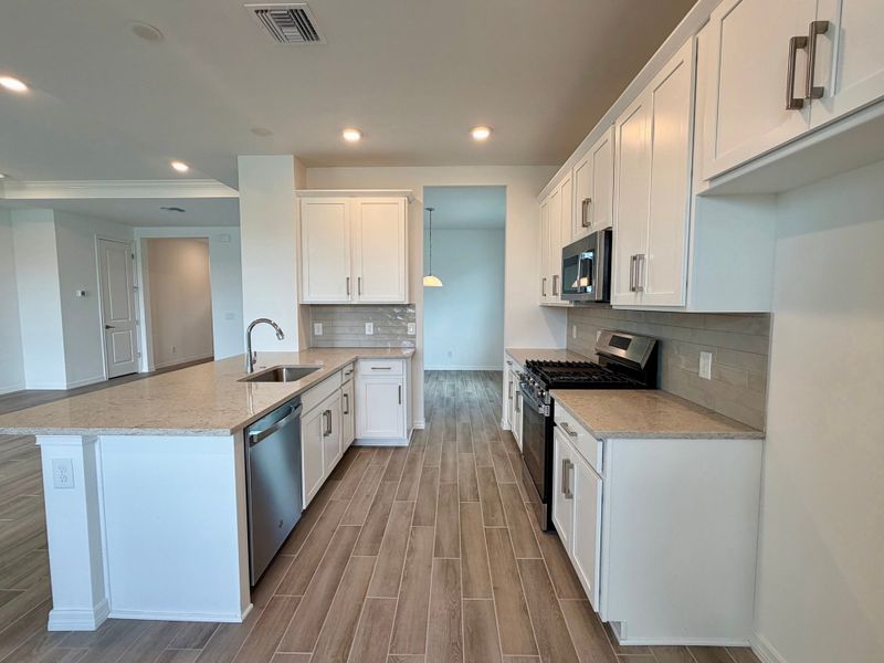 Representative furnished interior of a home built from the Juno by William Ryan Homes in The Sanctuary – Resort Collection, Punta Gorda (Image 10).